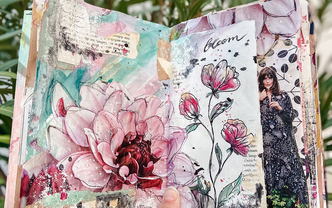 Tamara Egem practices self-love in her art journals