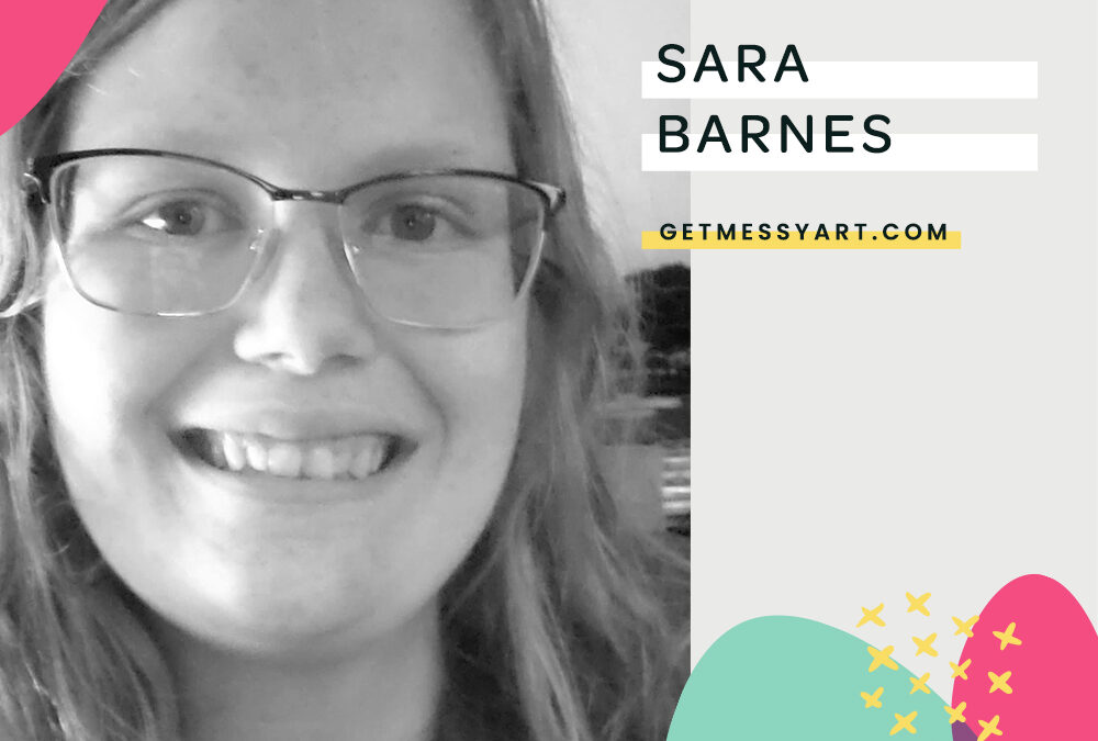 Sara Barnes expresses her world through art journaling