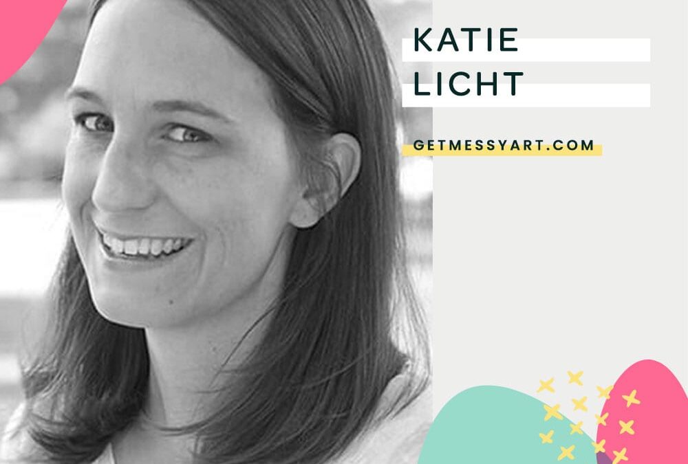 Katie Licht has used art journaling all her life for self reflection