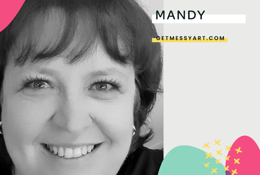 Mandy expects, accepts, and embraces imperfections in art