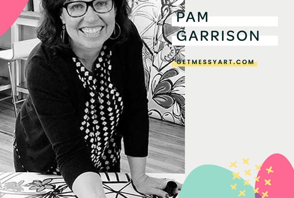 How Pam Garrison uses art journaling as her personal playground